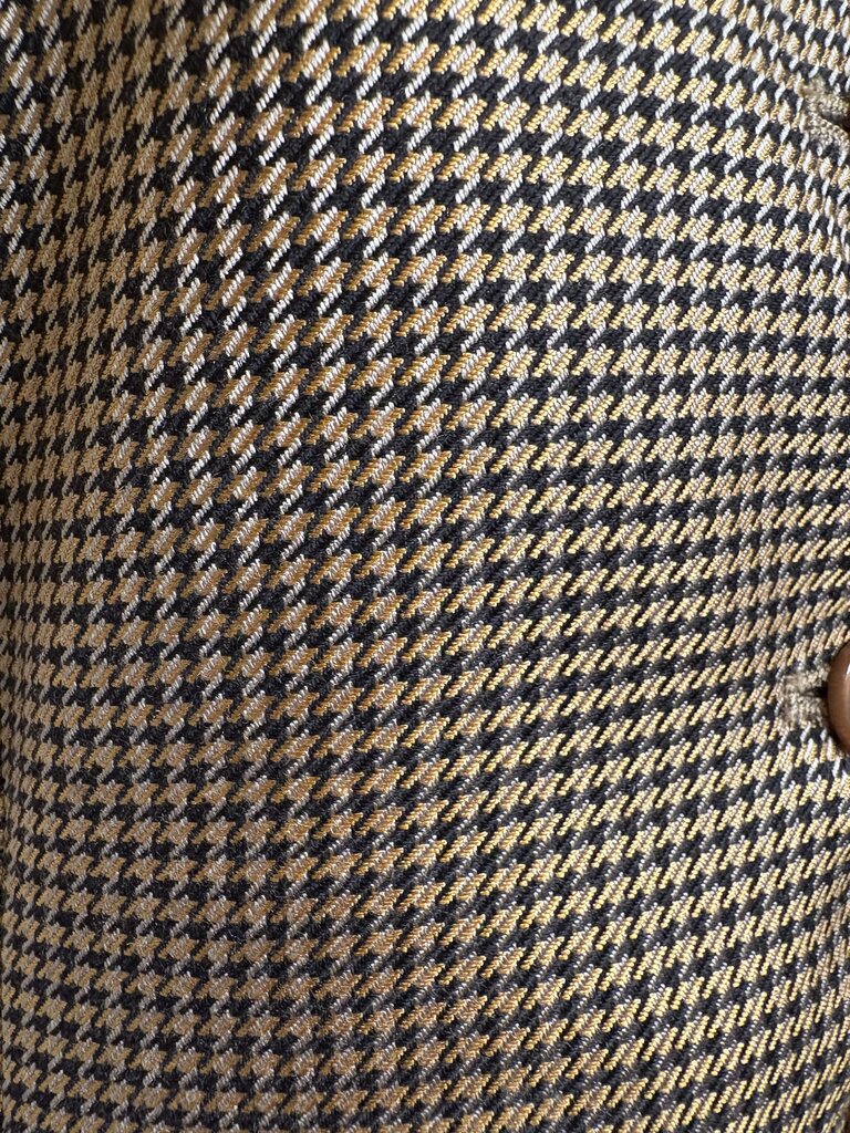 VEST BROWN/GOLD HOUNDSTOOTH BECKER BROTHERS