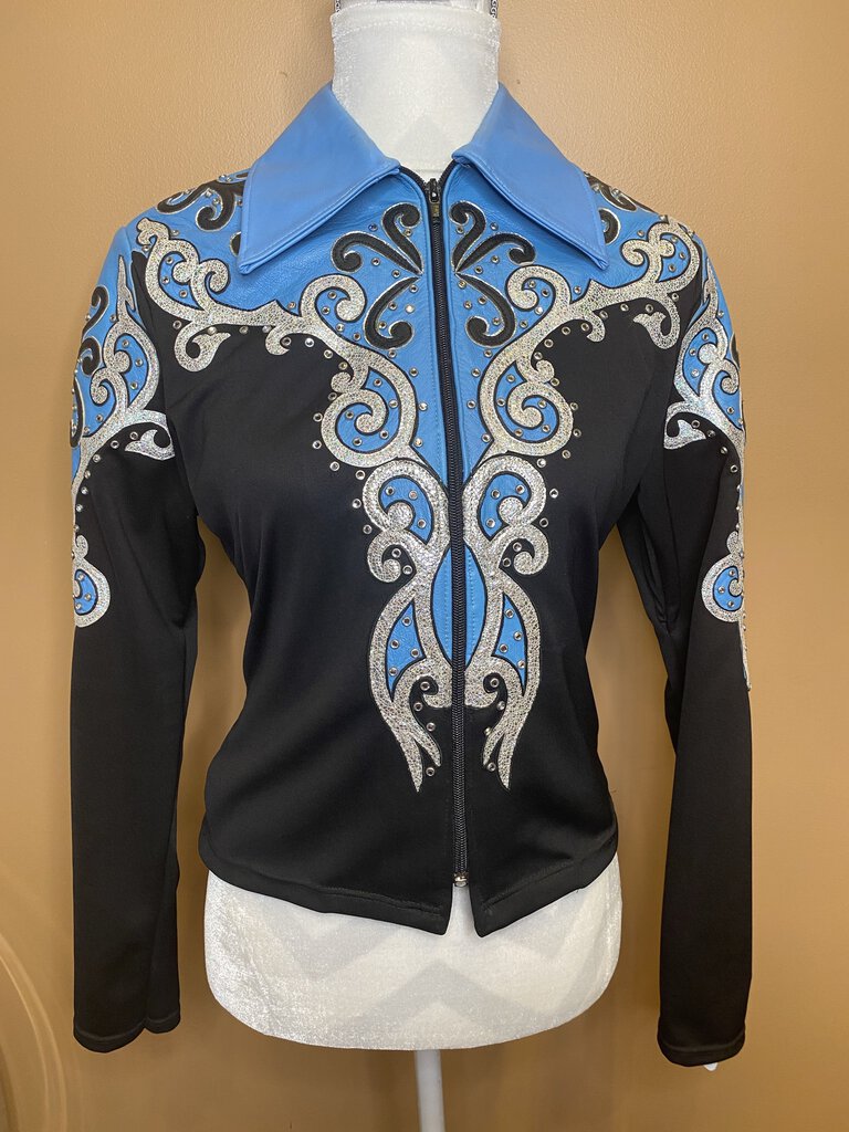 WESTERN JACKET BLUE/SILVER