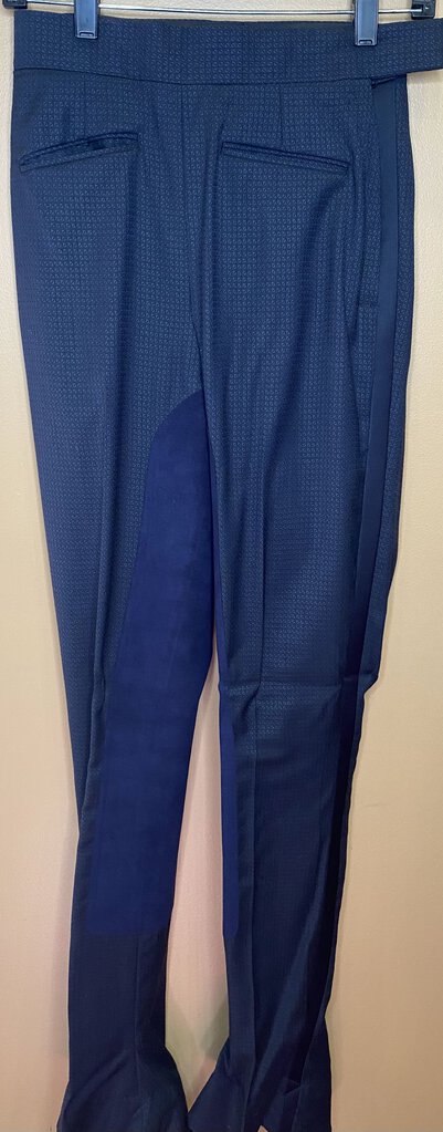 NAVY FORMAL JODS WITH SQUARE PATTERN