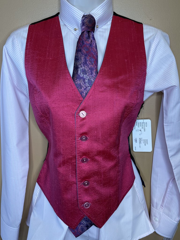 PINK/BLUE REVERSIBLE VEST