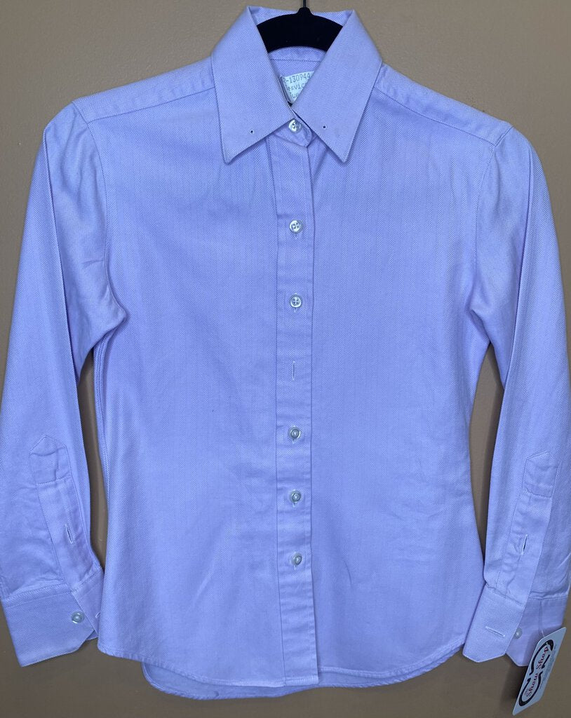 PURPLE HERRINGBONE BECKER BROTHERS SHIRT