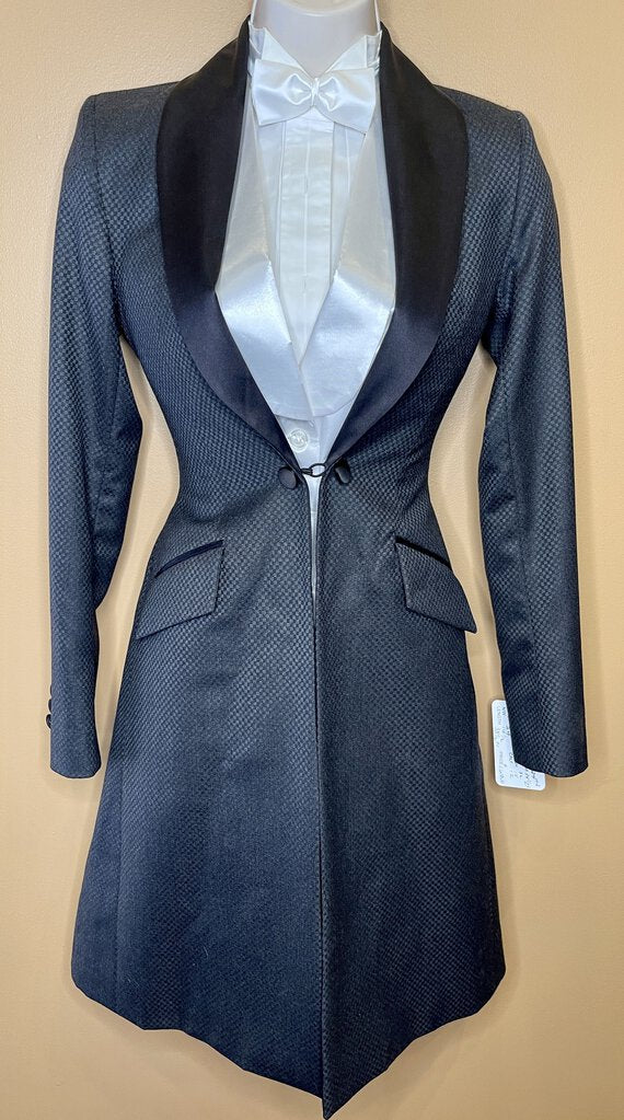 CHARCOAL GRAY FORMAL BETTY BERDINE