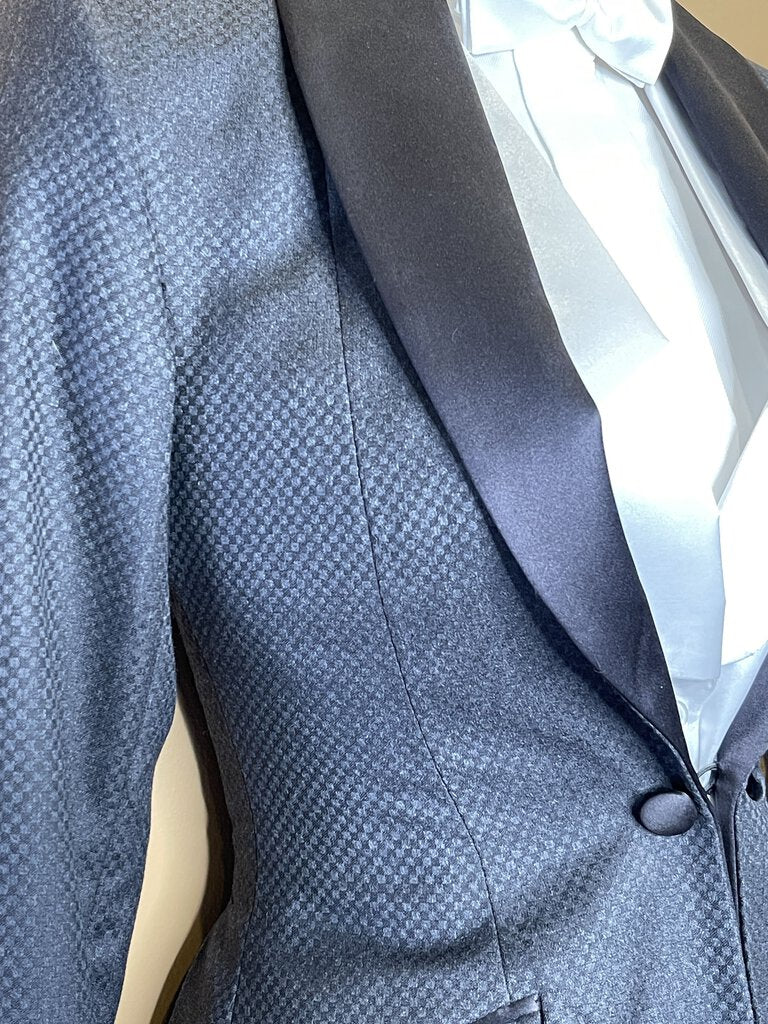 CHARCOAL GRAY FORMAL BETTY BERDINE
