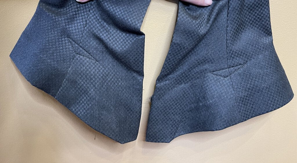 CHARCOAL GRAY FORMAL BETTY BERDINE