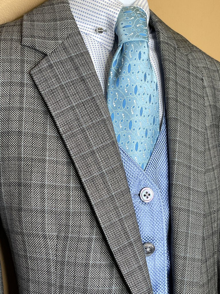 GLEN PLAID BECKER BROTHERS DAY SUIT