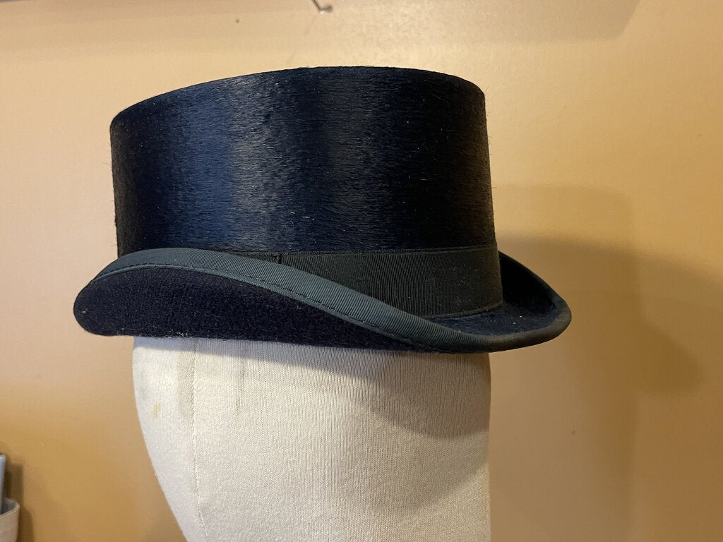 NAVY TOP HAT 6 5/8