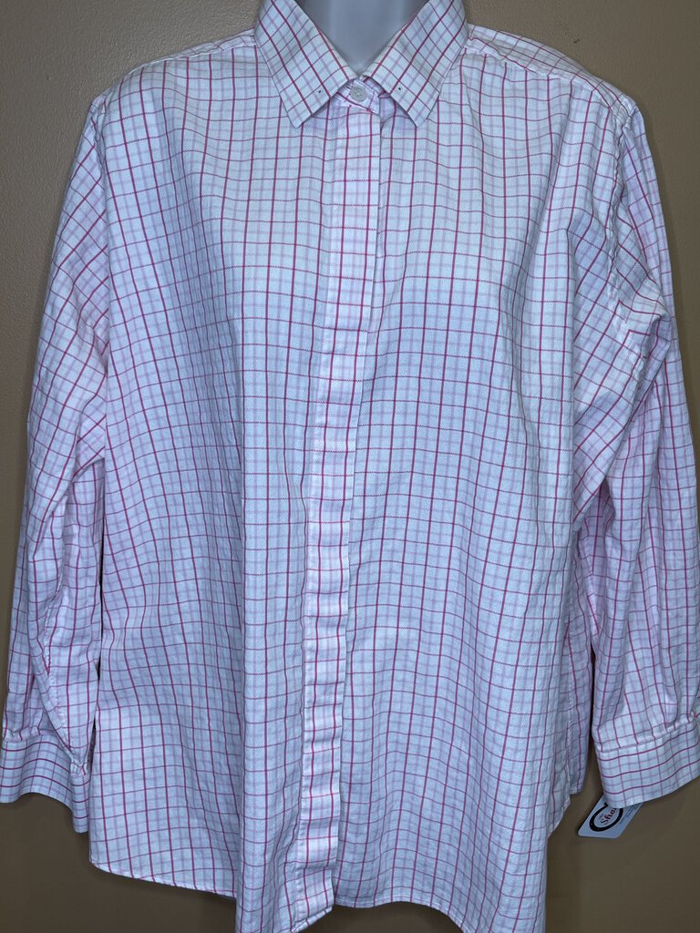 PINK PLAID FRIERSON SHIRT