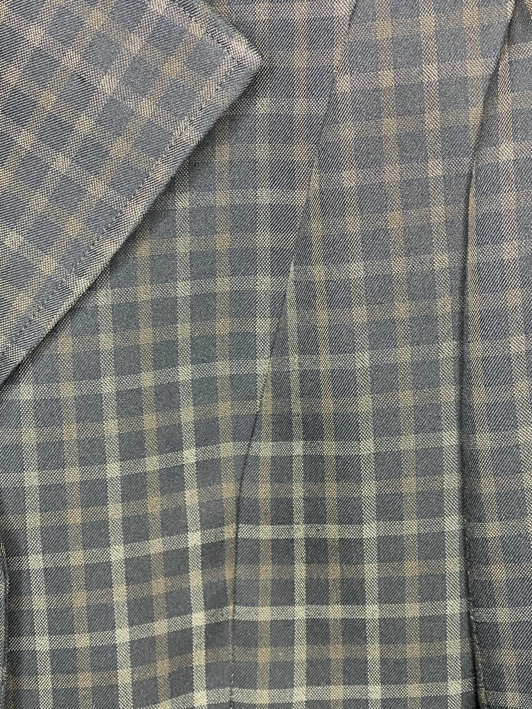 BLACK AND GOLD CHECK NOR'EASTERN APPAREL HUNT COAT