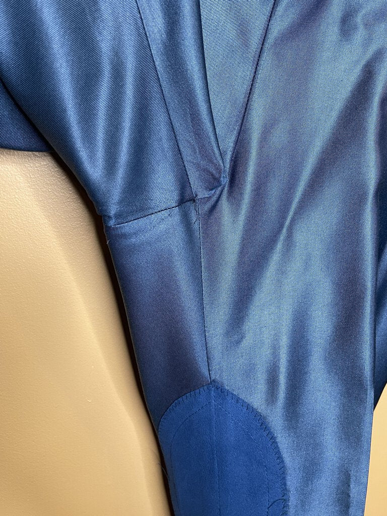 BLUE WITH SHEEN BECKER BROTHERS DAY SUIT