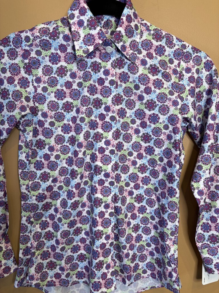 MULTI COLOR MEDALLIONS BETTY BERDINE SHIRT