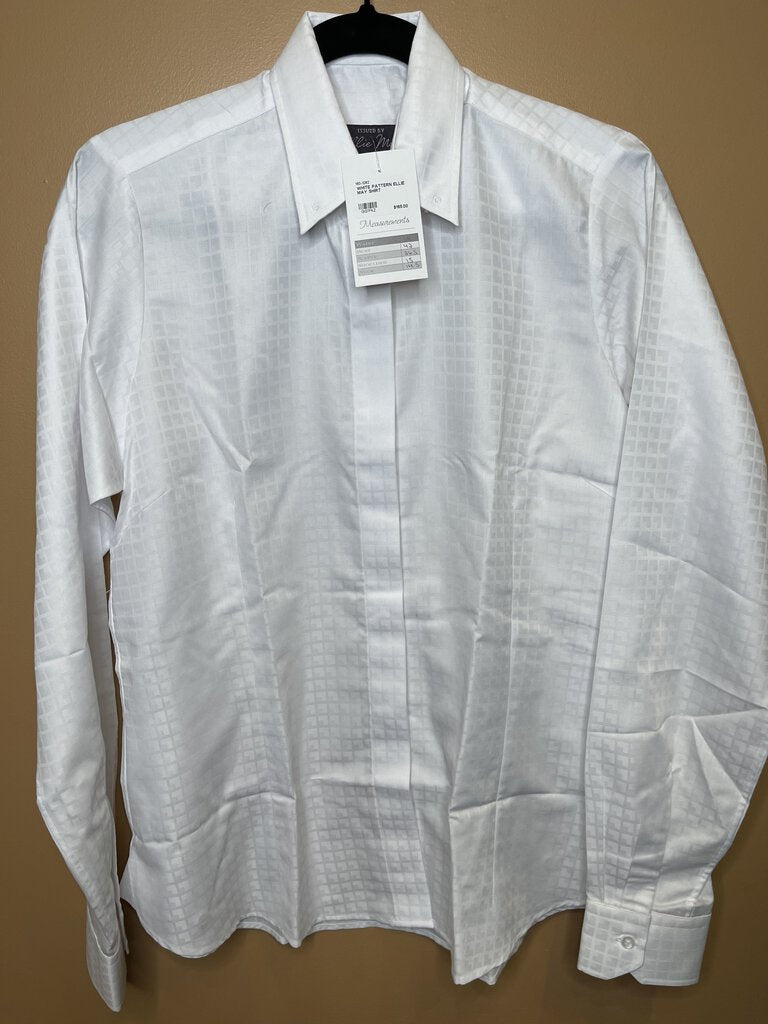 WHITE PATTERN ELLIE MAY SHIRT