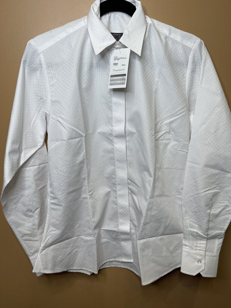 WHITE PATTERN ELLIE MAY SHIRT