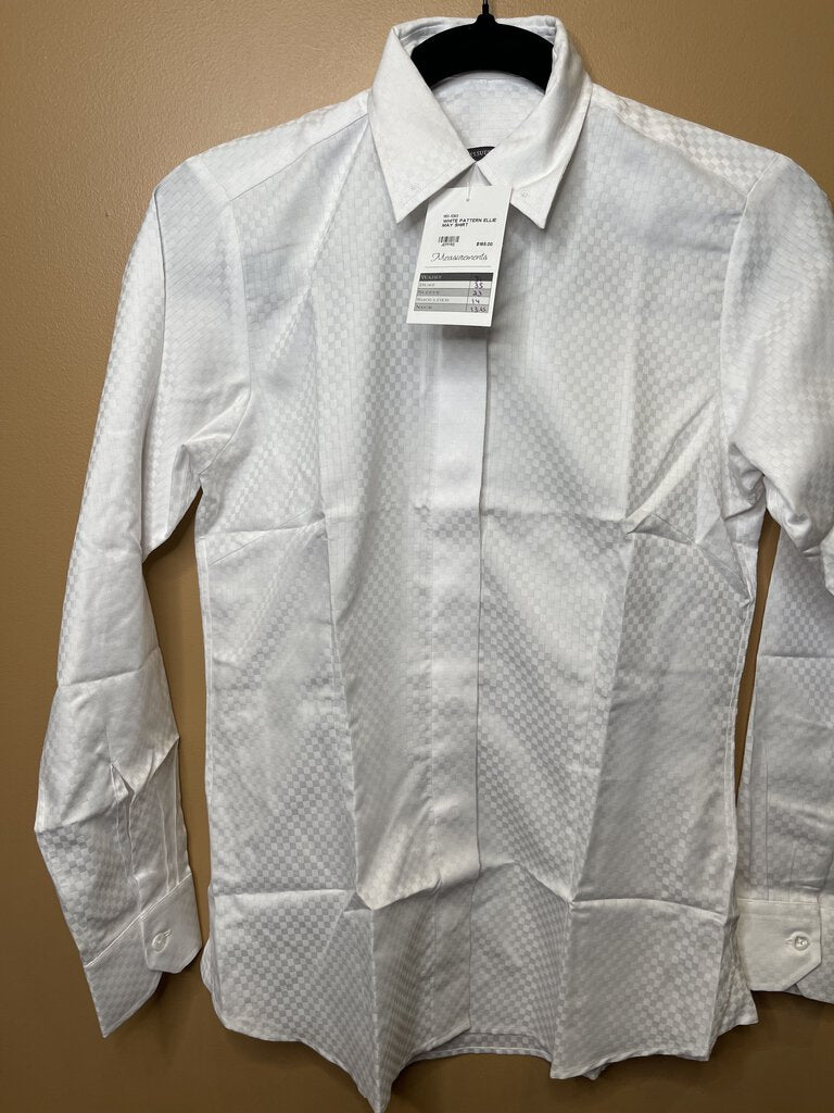 WHITE PATTERN ELLIE MAY SHIRT