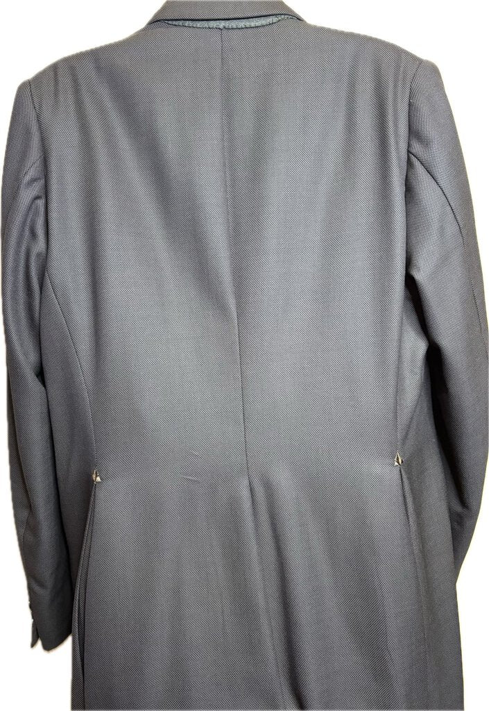 MEN'S BROWN PIN DOT CM SUIT WITH VEST AND 2 PAIR OF JODS
