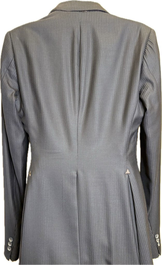 MEN'S BROWN PINSTRIPE BECKER BROTHERS SUIT