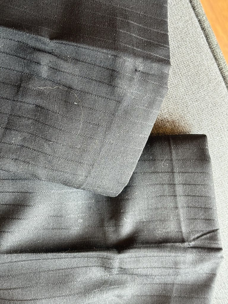 MEN'S FORMAL BLACK PINSTRIPE WITH 2 PAIRS OF JODS