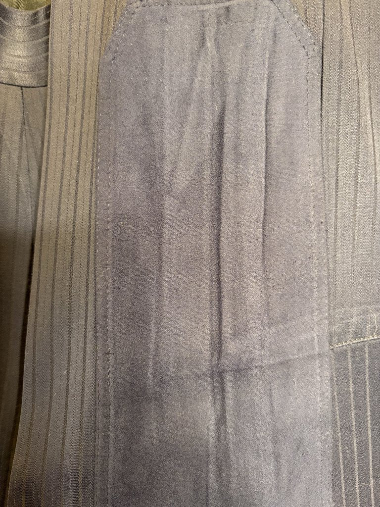 NAVY SHEEN PINSTRIPE JODS