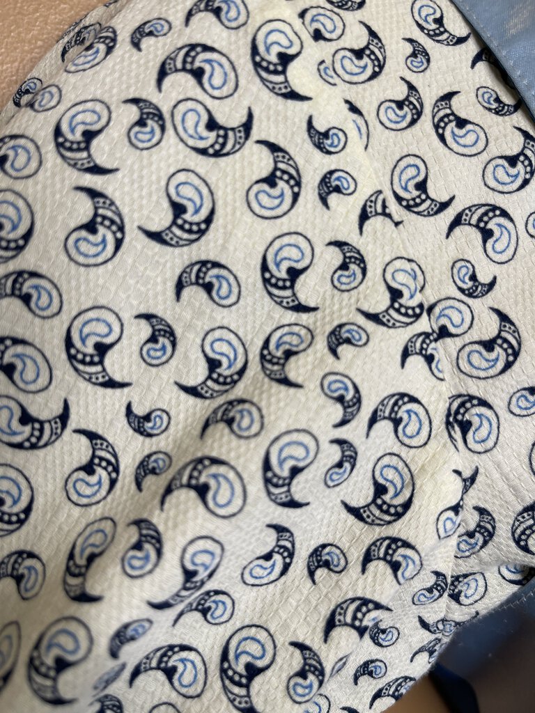 YELLOW WITH BLUE PAISLEY SHIRT ELLIE MAY