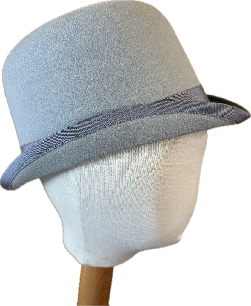 LIGHT GRAY DERBY 6 7/8 BECKER BROTHERS