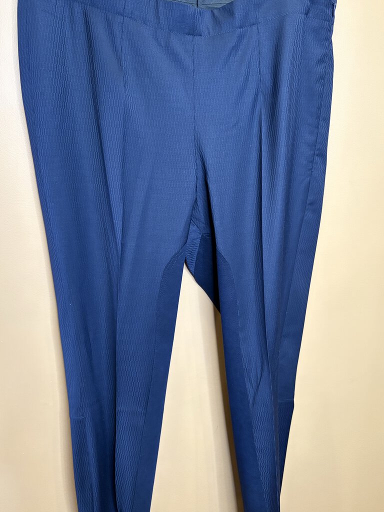 NAVY DASH PATTERN BETTY BERDINE DAY SUIT