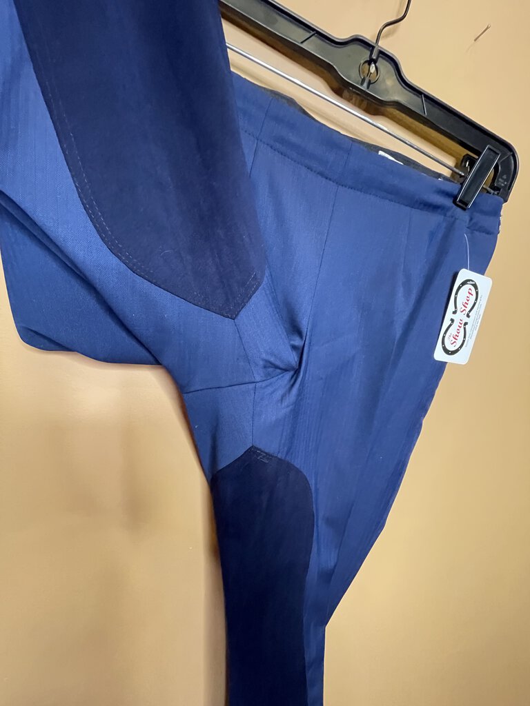 BLUE HERRINGBONE SHOW JODS BETTY BERDINE