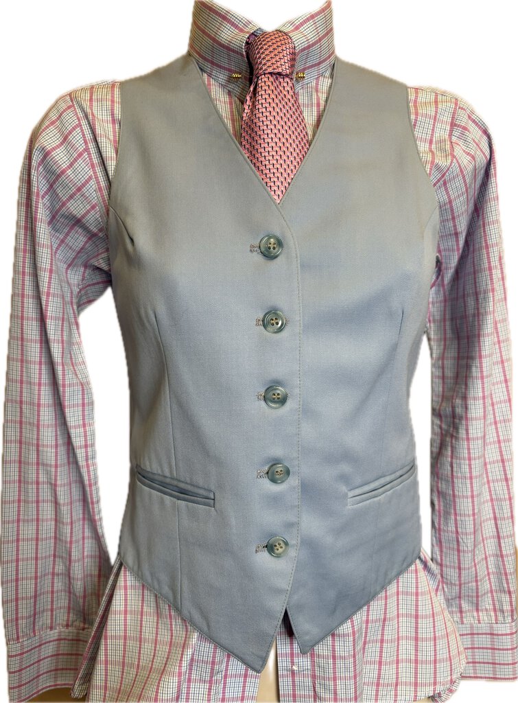 PINK PLAID SHIRT BETTY BERDINE