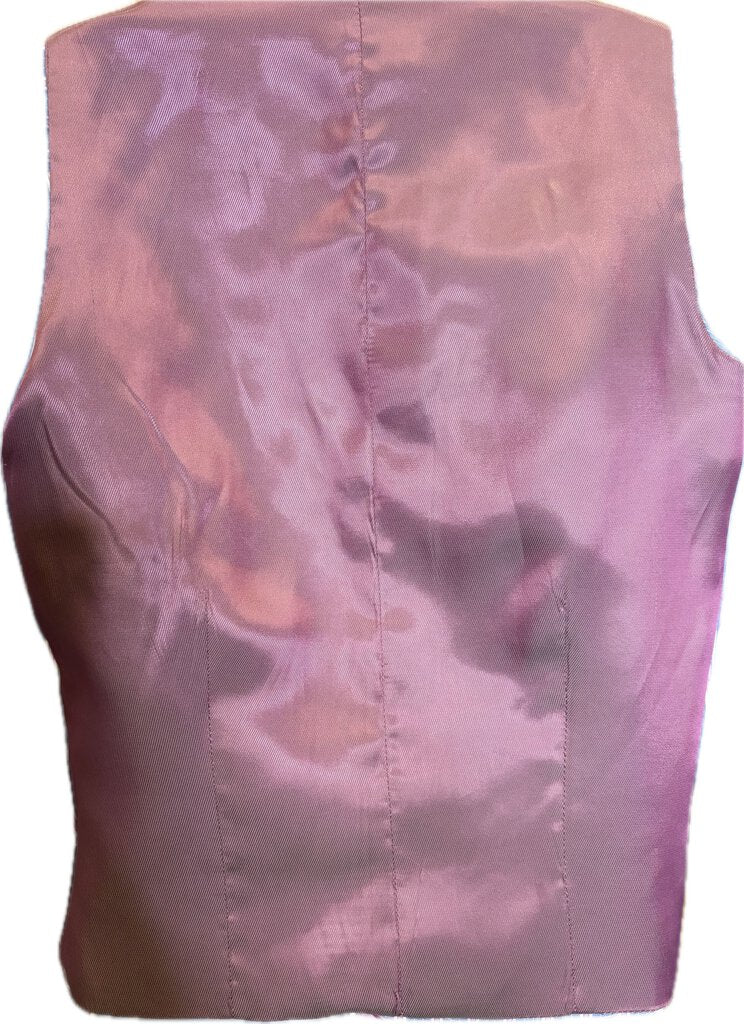 PINK SATIN BETTY BERDINE VEST