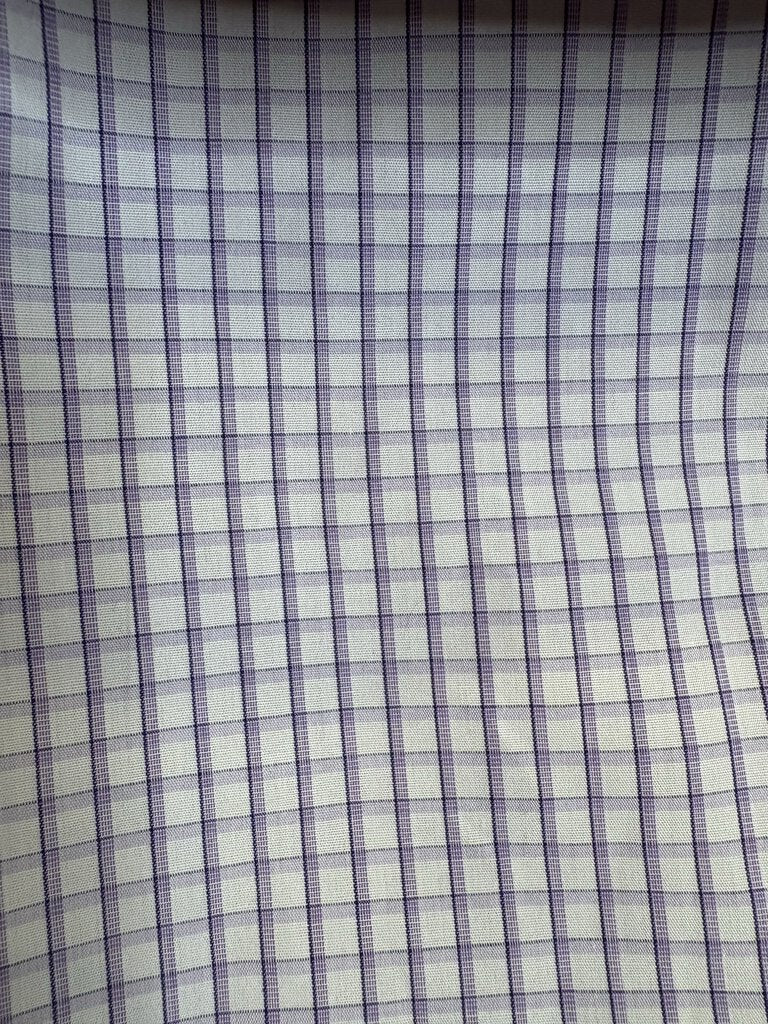 PURPLE CHECK DEREGNAUCOURT SHIRT