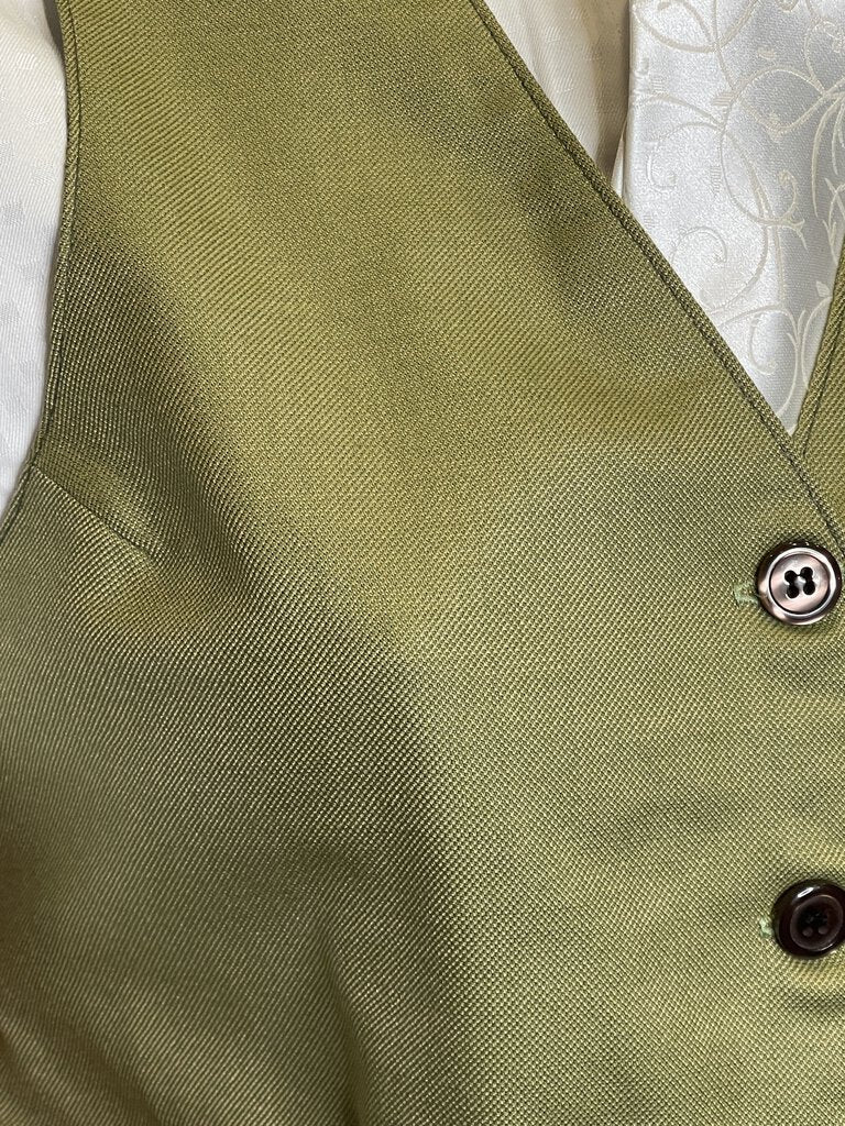OLIVE GREEN BECKER BROTHERS VEST