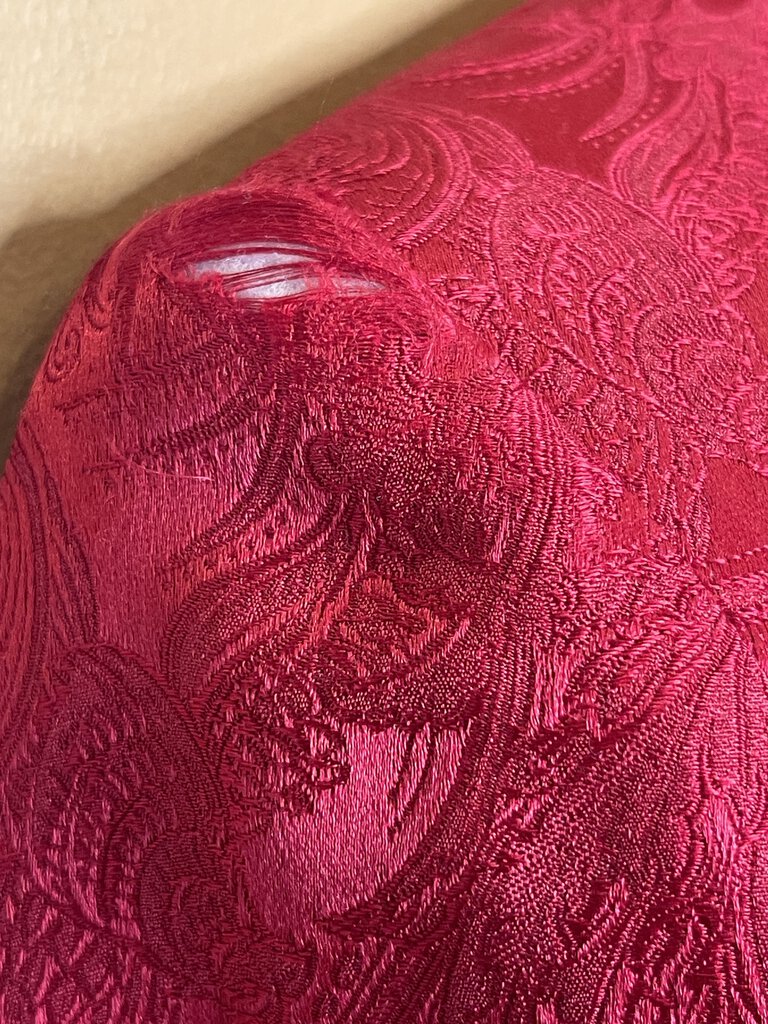 RED PAISLEY HAWKWOOD DAY COAT
