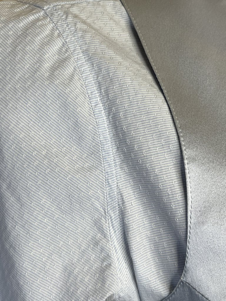 BLUE PATTERN DEREGNAUCOURT SHIRT