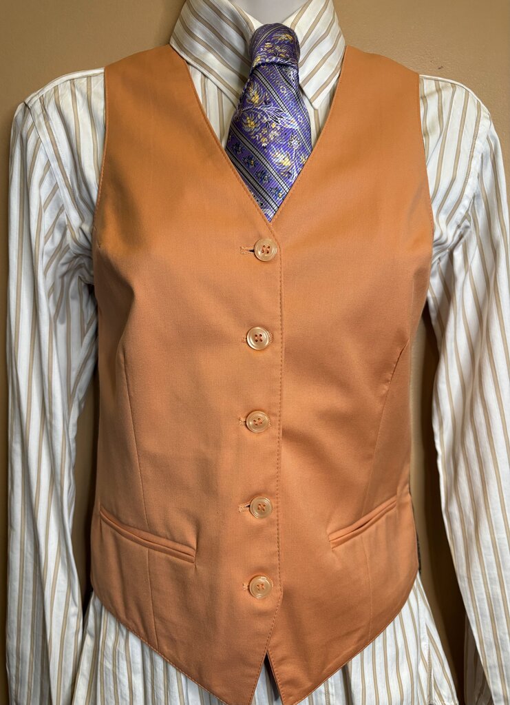 BROWN STRIPE BECKER BROTHERS SHIRT