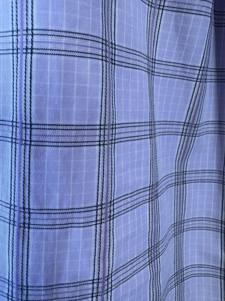 PURPLE PLAID BECKER BROTHERS SHIRT