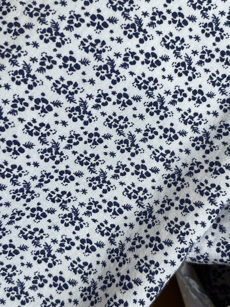 BLUE FLOWER ELLIE MAY SHIRT
