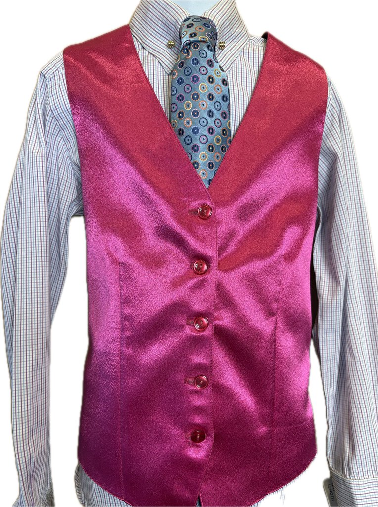 PINK AND BLUE PLAID BECKER BROTHERS SHIRT