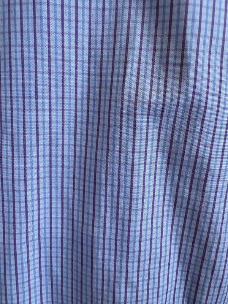 PINK AND BLUE PLAID BECKER BROTHERS SHIRT