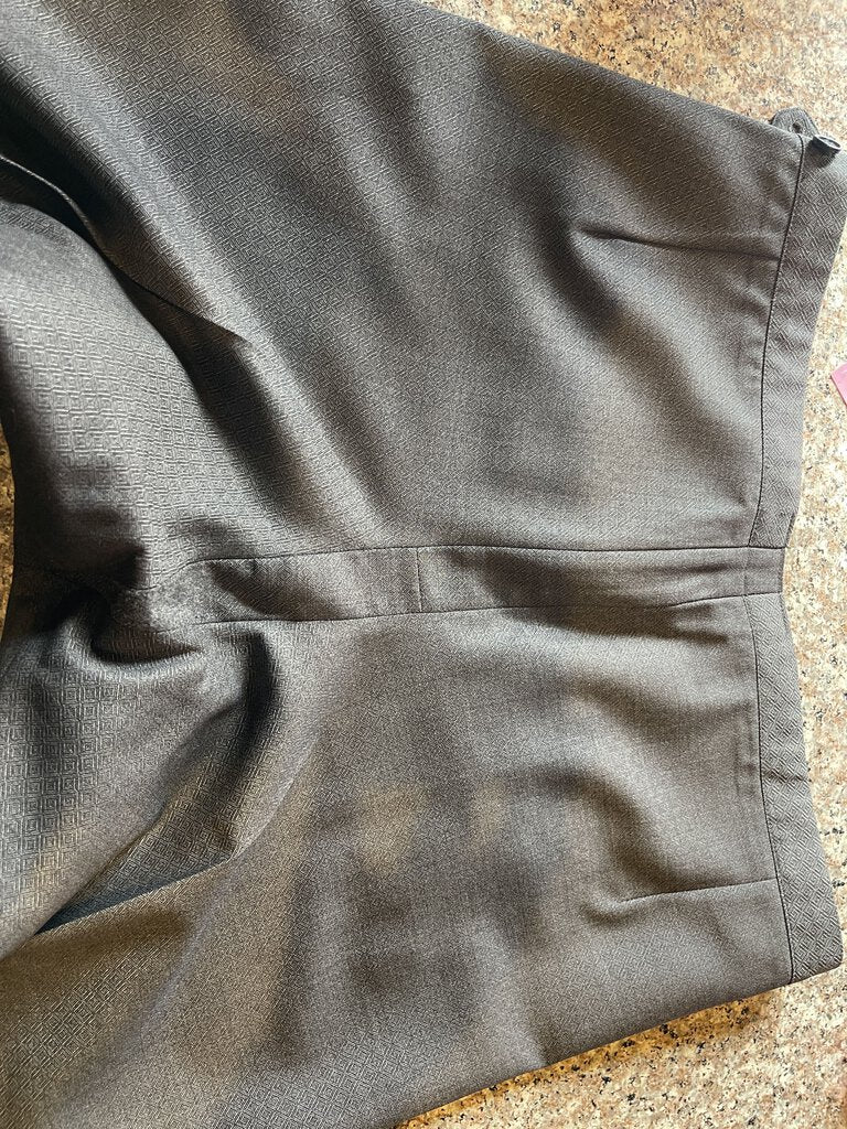 CHARCOAL GRAY DIAMOND PATTERN DAY SUIT