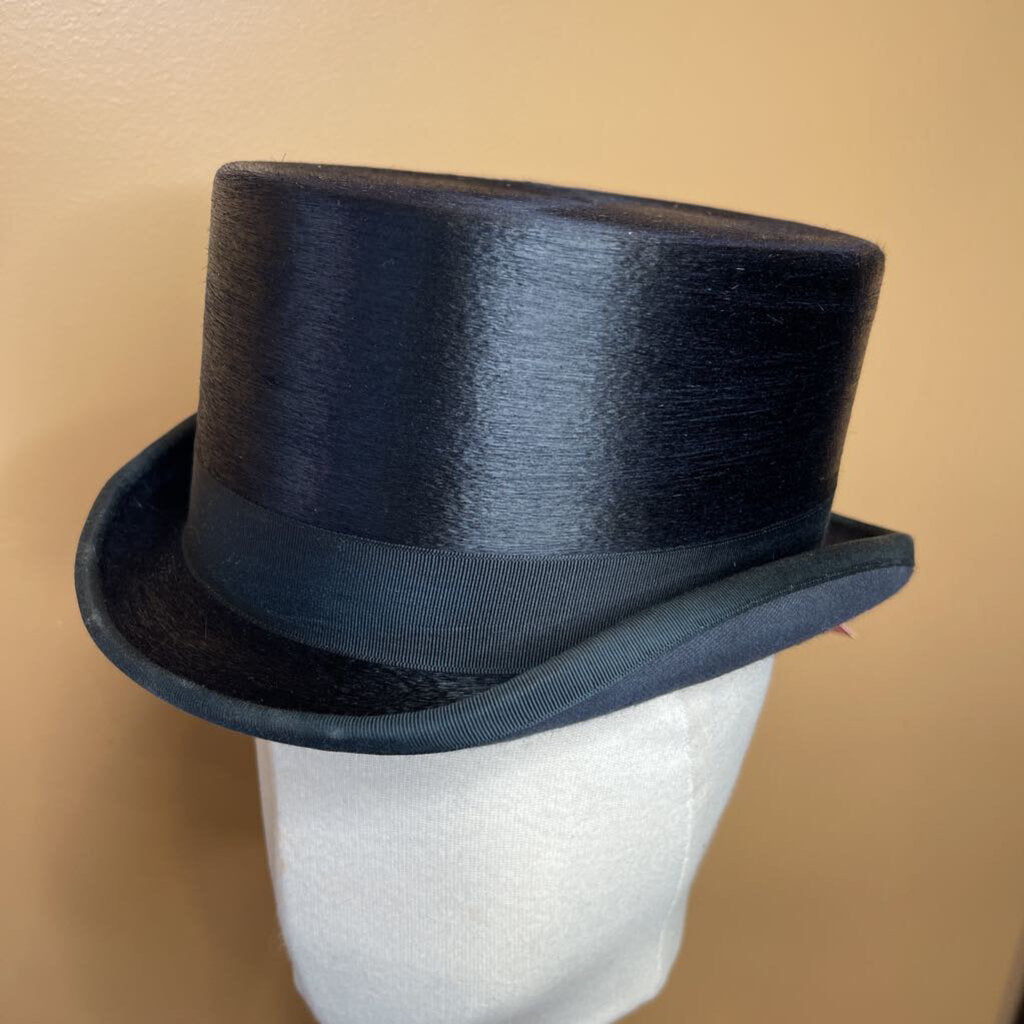 NAVY TOP HAT 6 3/4