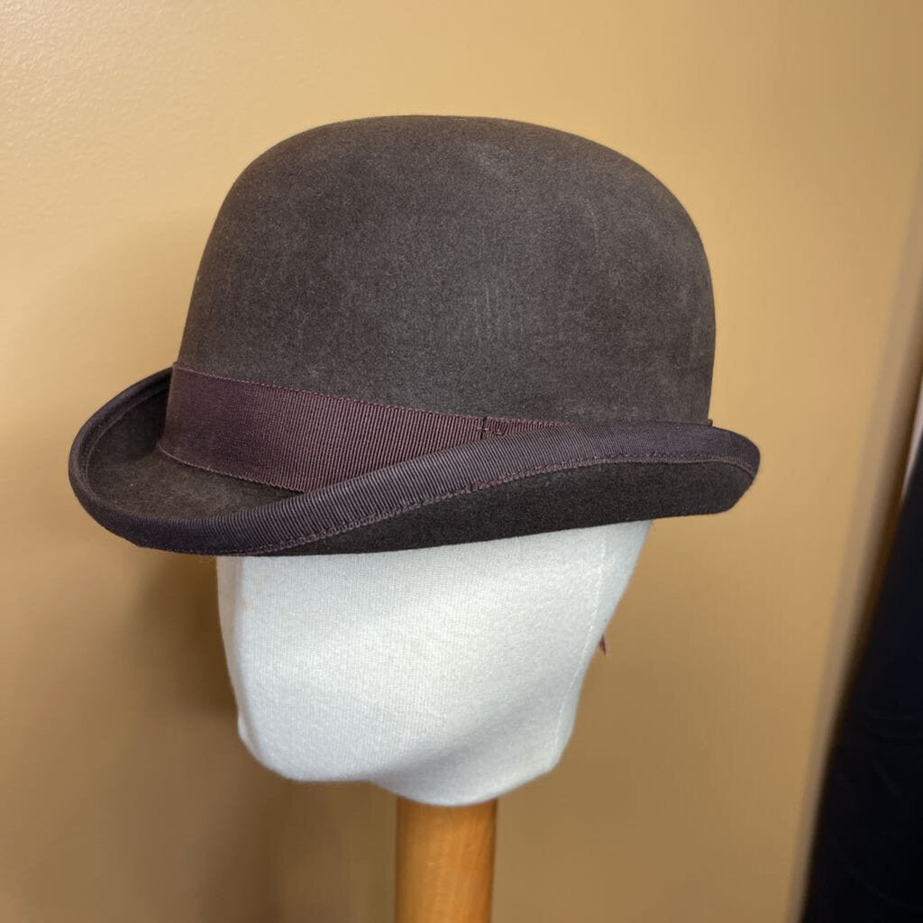 BROWN (EARTH) BECKER BROTHERS DERBY 7 1/8