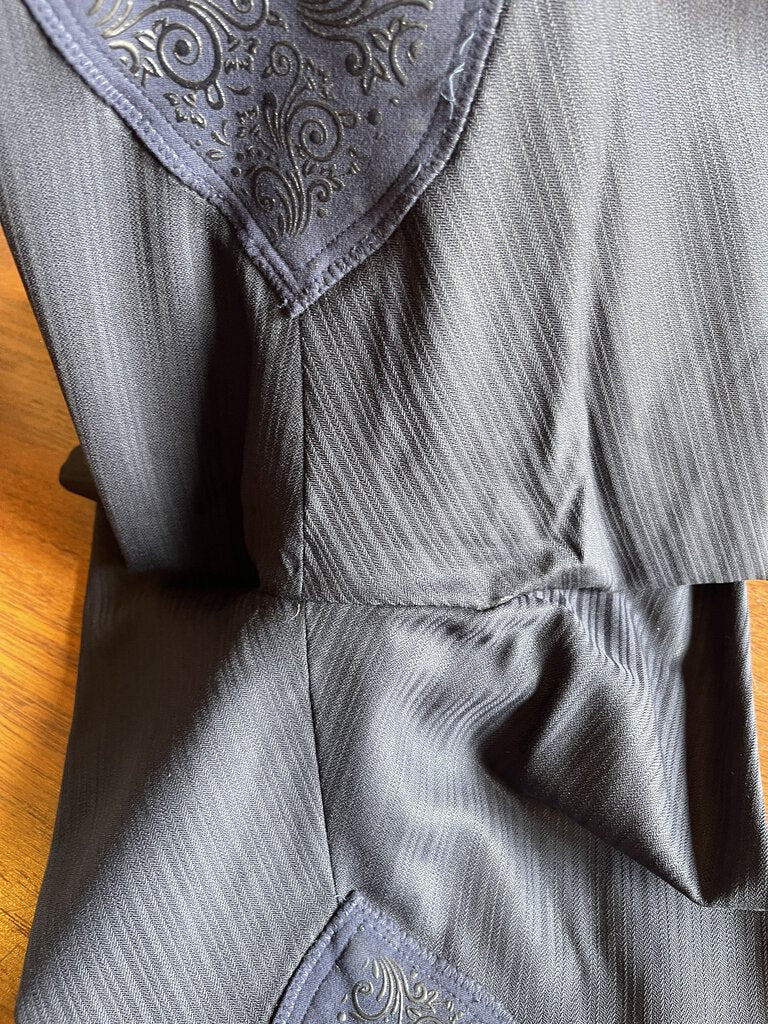 NAVY STRIPE DAY SUIT