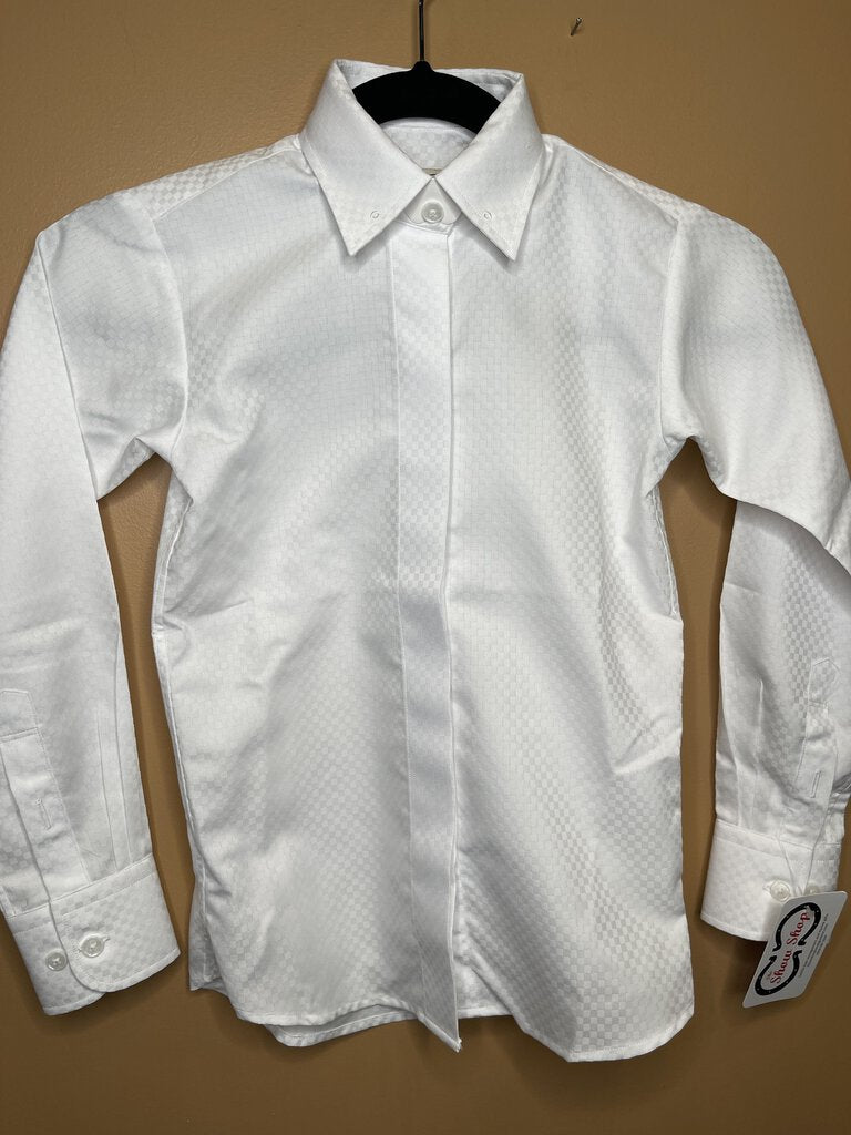 WHITE PATTERN BETTY BERDINE SHIRT