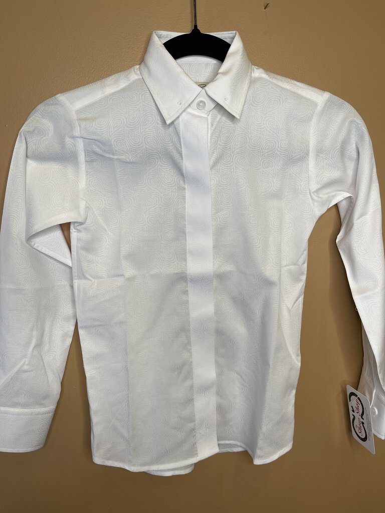 WHITE PATTERN BETTY BERDINE SHIRT
