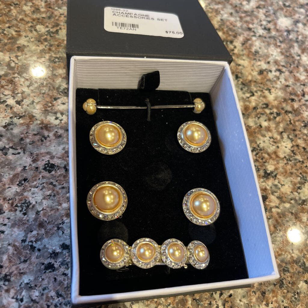 CHAMPAGNE ACCESSORIES SET