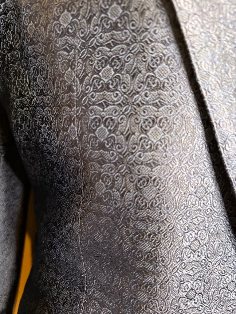 BLUE PATTERN DEREGNAUCOURT DAY COAT