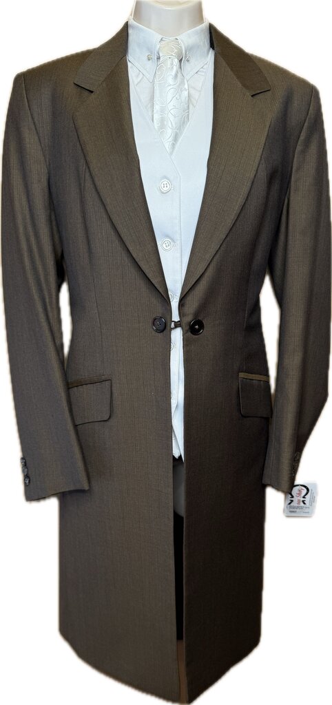 BROWN MARSHA DEARRIAGA SUIT WITH 2 PAIR OF JODS