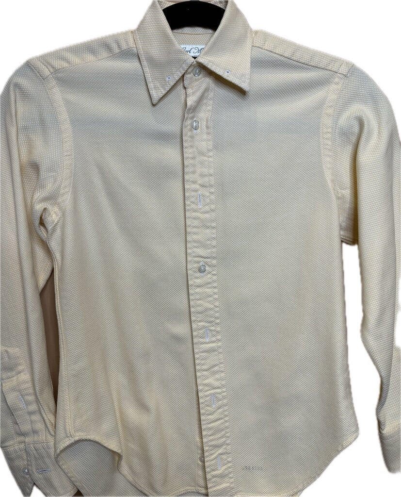 YELLOW PIN DOT CM SHIRT
