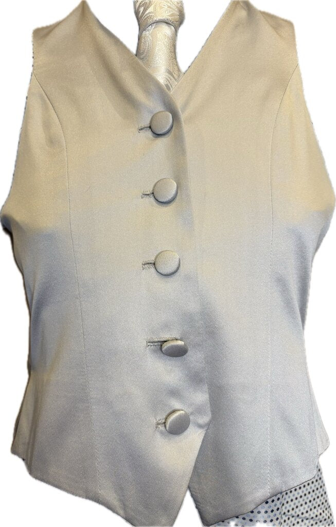 SILVER MARSHA DEARRIAGA VEST