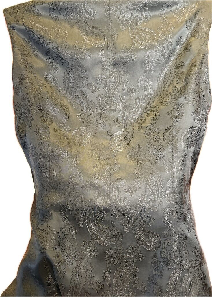 SALMON SATIN MARSHA DEARRIAGA VEST