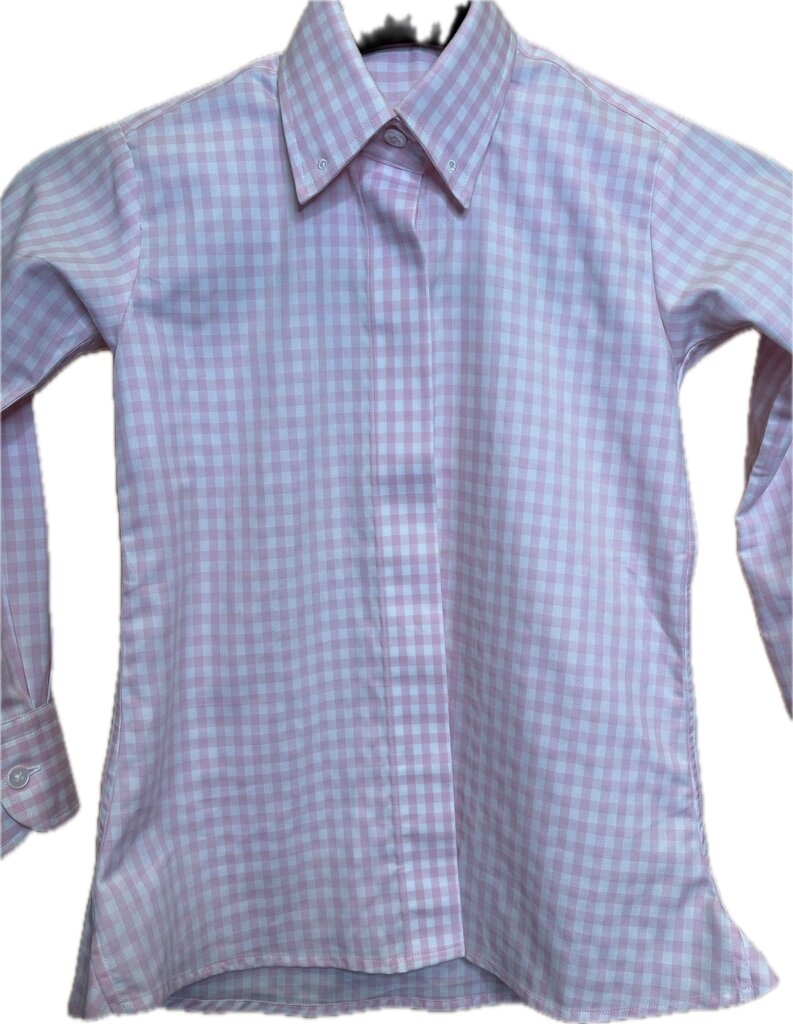 PINK CHECK BETTY BERDINE SHIRT