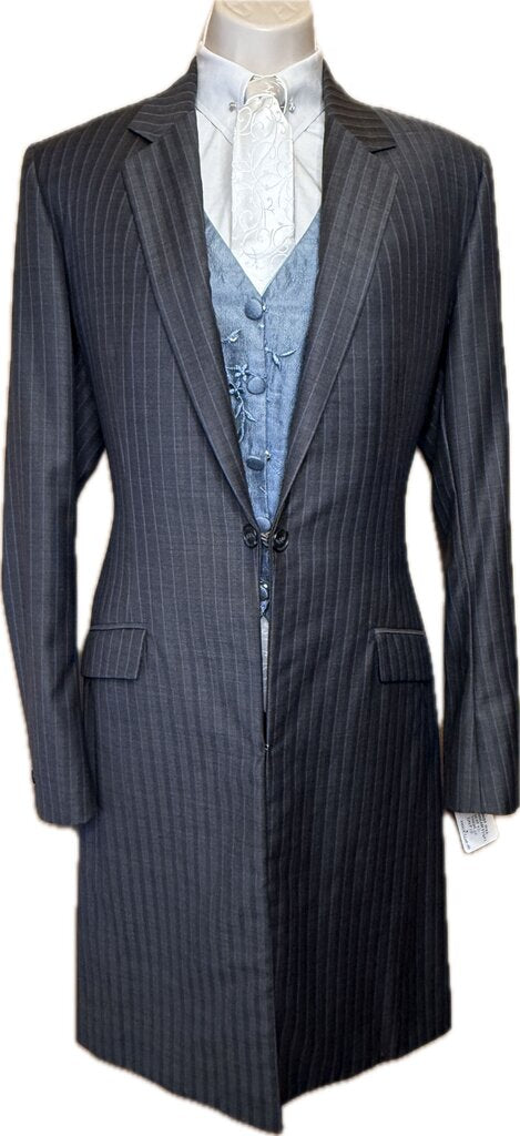 GRAY WITH BLUE STRIPE B.BROTHERS DAY SUIT